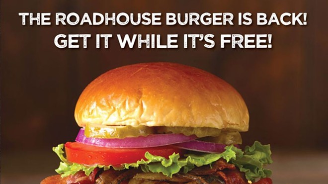 Logan's Roadhouse is giving away free burgers today