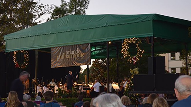 Jingle Bell Rock with the Orlando Philharmonic in Central Park