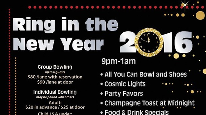 New Year’s Eve Celebration at Boardwalk Bowl