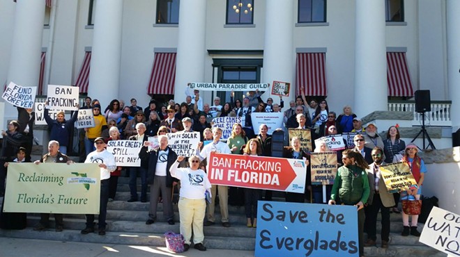 Anti-fracking activists descend on Tallahassee