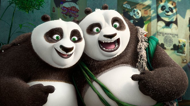 The newest panda in the Kung Fu franchise is sillier than it is funny