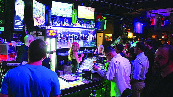 Prefer to play games rather than watch them on TV? Check out one of these Orlando-area game bars