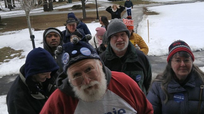 Report from New Hampshire: First in line for Bernie