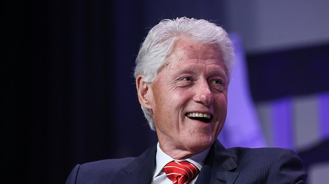 President Bill Clinton will be campaigning at Rollins College Monday night