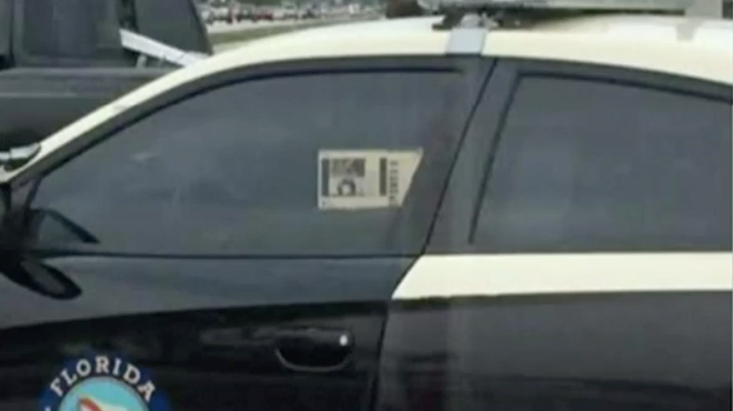 A Florida Highway Patrol trooper was allegedly watching YouTube while driving