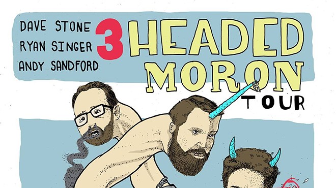 The Three Headed Moron tour brings a monster comedy show to Spacebar