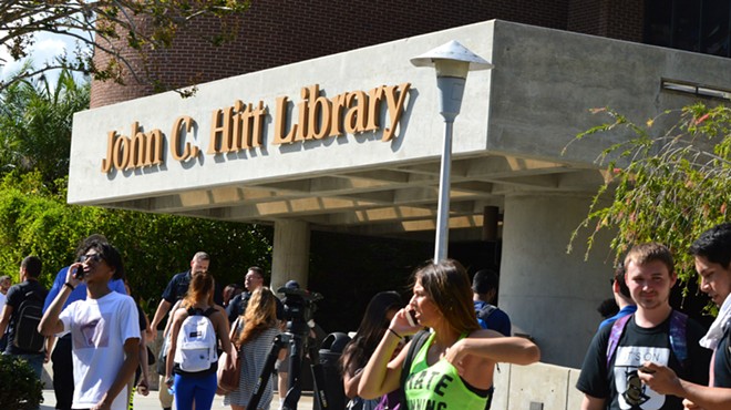UCF police find no threat after social media reports of gunwoman in library