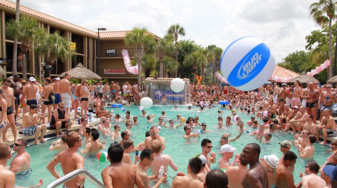 Gay Days Pool Parties, Wednesday-Sunday at the DoubleTree by Hilton at SeaWorld