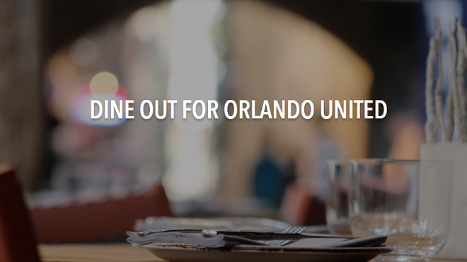Florida restaurants will band together to raise money for OneOrlando Fund on June 30