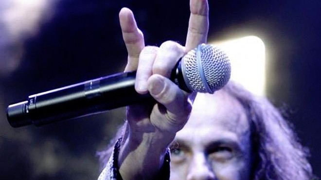 Metal legend Ronnie James Dio died in 2010 but his hologram will haunt Orlando this summer
