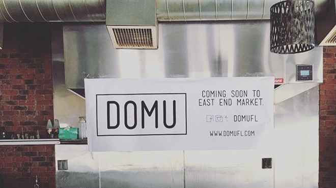 East End Market gets mysterious new tenant Domu, the Petrakis set to open up a new eatery at Disney Springs, plus more in local foodie news