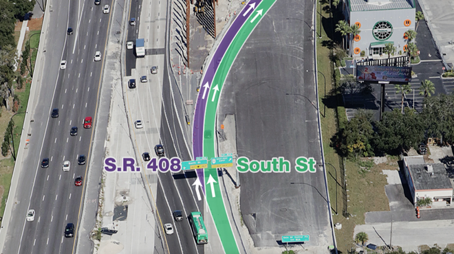 I-4 is combining the South Street exit with SR 408 ramp, and everything hurts
