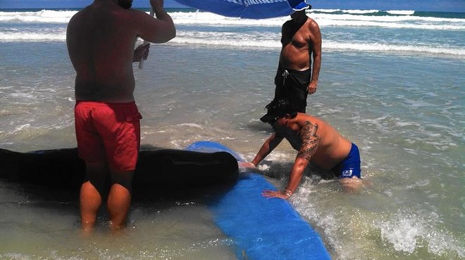 A beached sperm whale died in Ponce Inlet last weekend