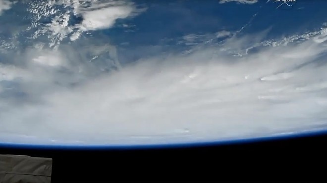 This video of Hurricane Matthew from space is eerily beautiful