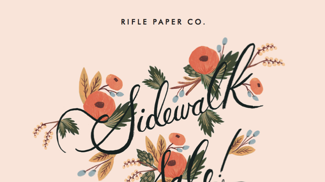 Start your holiday shopping at Rifle Paper Co.'s sidewalk sale Friday and Saturday, Oct. 21-22