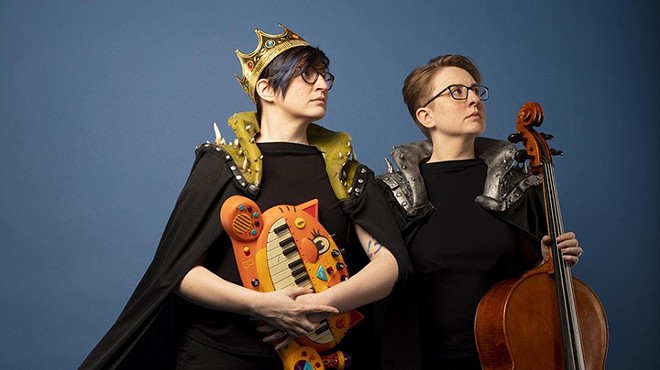 The Doubleclicks log in to Cloak & Blaster for a night of nerdy folk