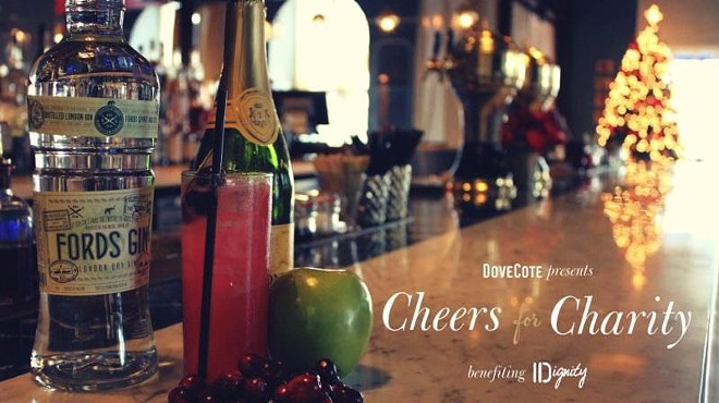 Cheers for Charity holiday happy hour at DoveCote will benefit IDignity