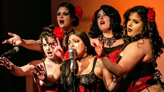 Blacklist Babes return to the Falcon for a night of all-singing, all-dancing burlesque with a beachy theme