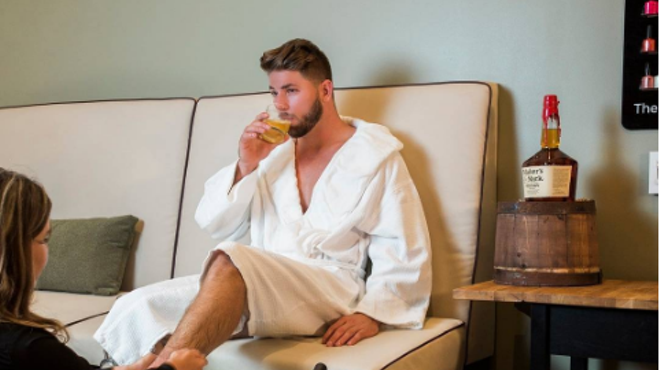 Dudes, you want this bourbon pedi for Valentine's Day