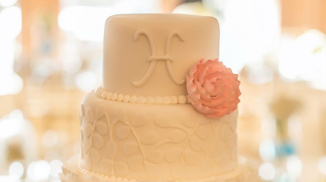 A sample of a cake from Cut the Cake bakery in Orlando