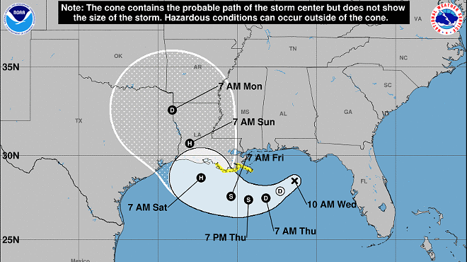 Wet, windy weather expected in Central Florida as a result of potential tropical storm forming in Gulf of Mexico