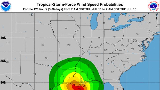Tropical Storm Barry could hit Louisiana as a hurricane, bringing rain and riptides to Florida (2)