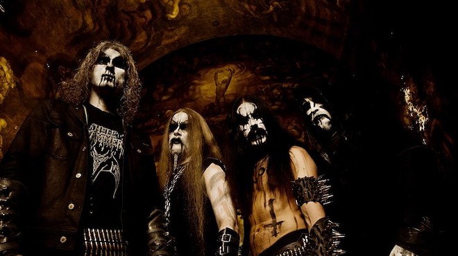 Norwegian black metal band 1349 gets dark at Soundbar this weekend