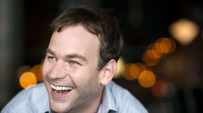 Comedian Mike Birbiglia spends most of the weekend at the Orlando Improv