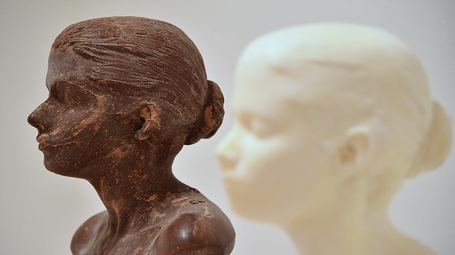 Works created by Janine Antoni's 'Lick and Lather' performances, made of chocolate and soap, require unique preservation methods.