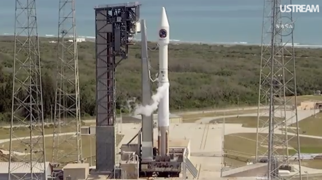 Watch this 360-degree live stream of today's Atlas V launch