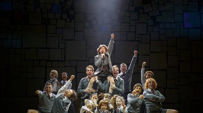 The cast of Matilda: The Musical, playing now through May 14 at the Dr. Phillips Center.