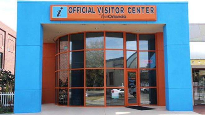 The current Visit Orlando Official Visitors Center. Located at 8723 International Drive, Orlando, FL