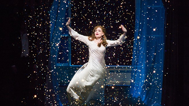 Christine Dwyer as Sylvia Llewelyn Davies in Finding Neverland