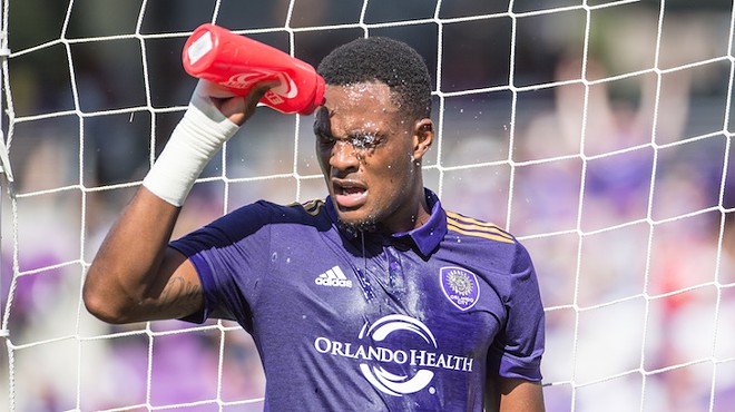 Orlando City  striker arrested for DUI after driving the wrong way down Orange Ave.