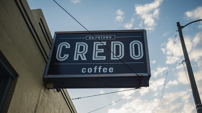 Downtown Credo is giving out free coffee today