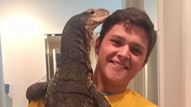 Florida man catches escaped 6-foot Asian water lizard on golf course
