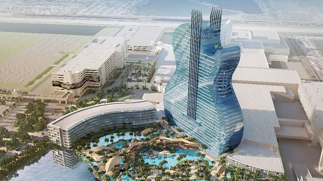 Hard Rock Hotel and Casino plans to build a 450-foot tall guitar building in Florida