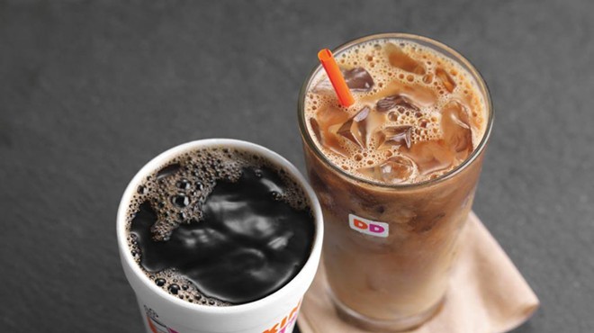 To celebrate the end of hurricane season, Dunkin' Donuts is giving out free iced coffee today