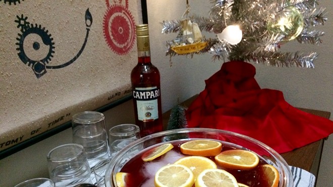 A punchbowl full of Negroni ingredients does not make a good holiday punch, but here’s what does