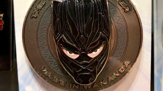 Take a good close look at Disney's new Black Panther pin