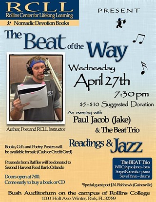 The Beat of the Way: An Evening with Paul Jacob and the Beat Trio