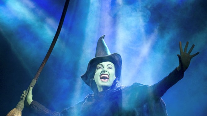 Witchy Woman: Jackie Burns delivers a chaotically intense performance as Elphaba