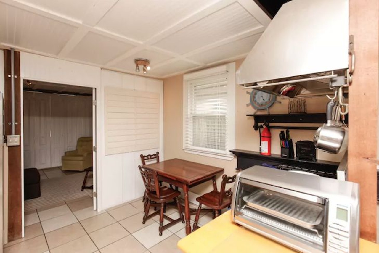 Beach Break House in New Smyrna Beach  
4 guests, 1 bedroom, 1 bed, 1 bath
$67 per night
...or a regular dining table.