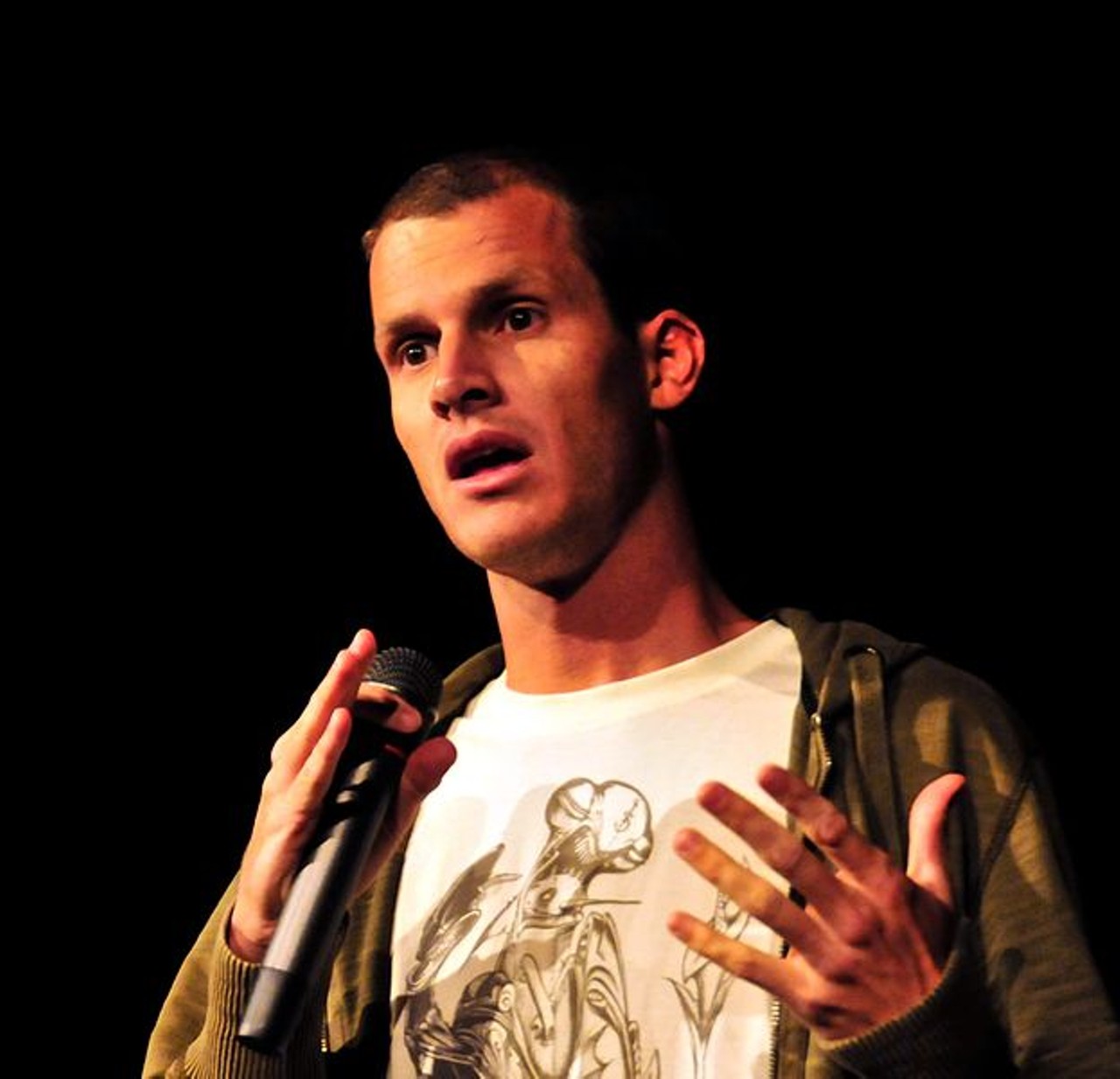 Daniel Tosh- A stand up comedian and host of the show Tosh.0 on Comedy Central.