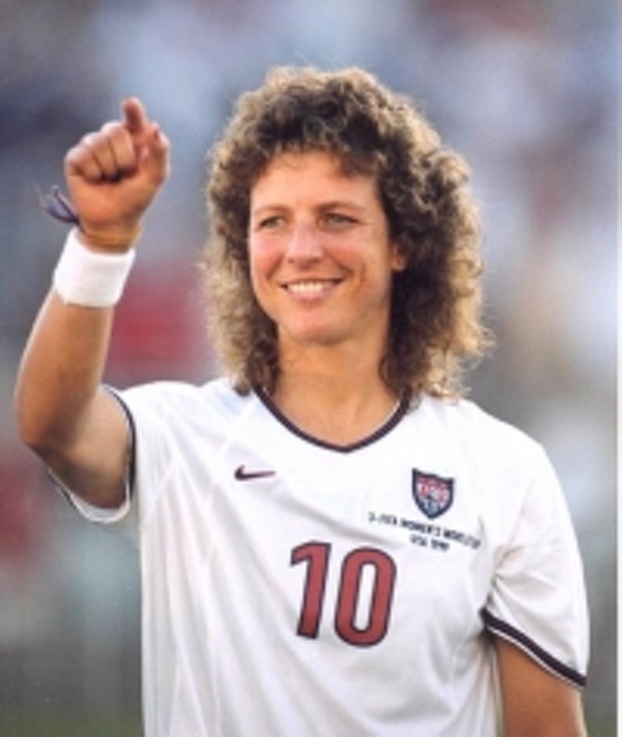 Michelle Akers- A professional soccer player who was named FIFA&#146;s women player of the century.