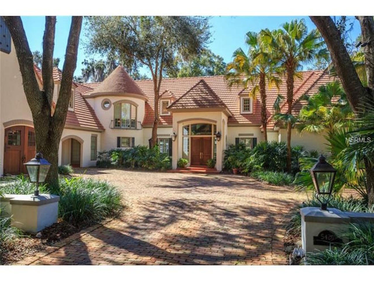5426 Osprey Lane: This palatial estate has 4 bedrooms, and it's listed at $3,499,000.
