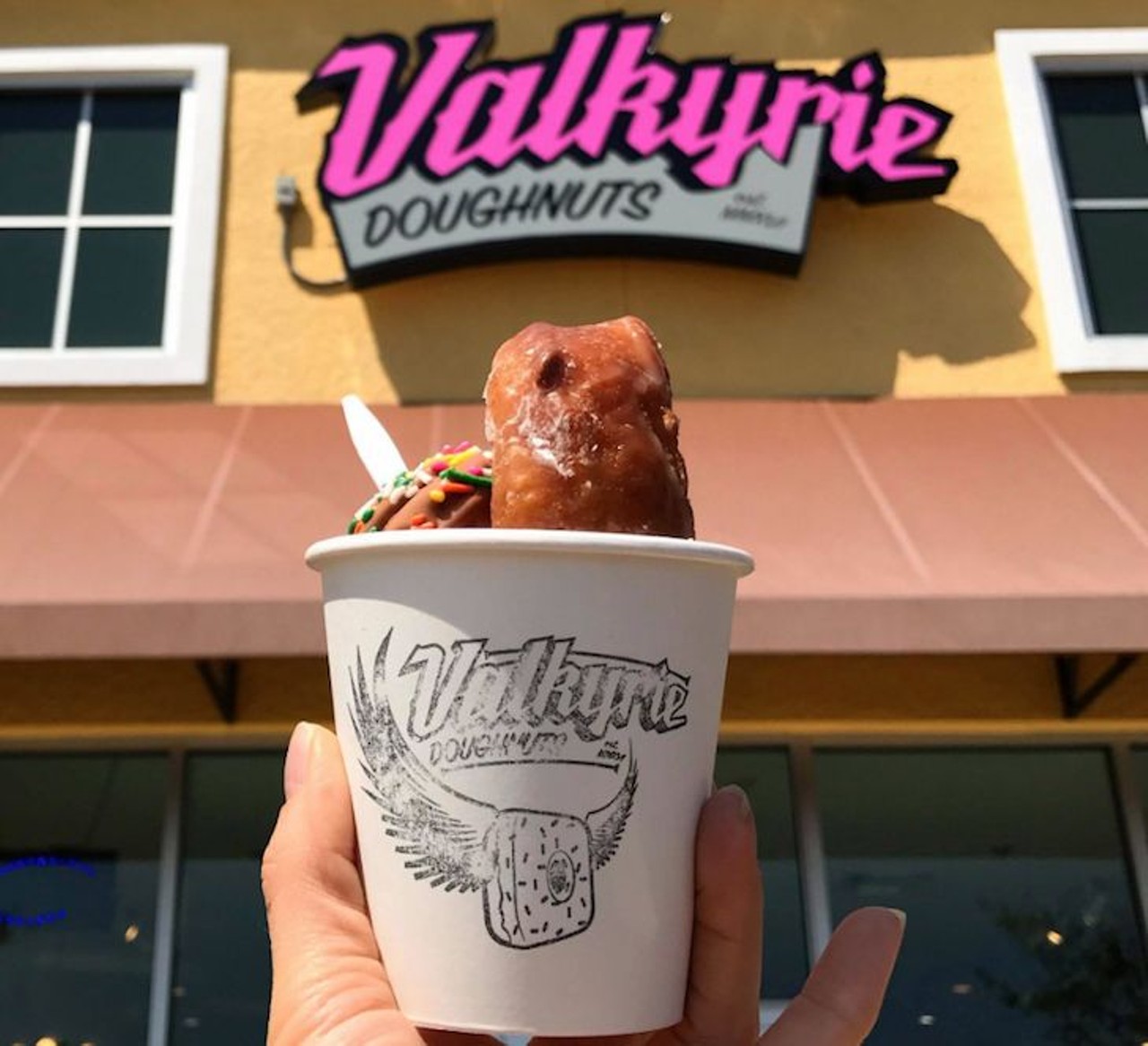 Valkyrie Doughnuts
160 12226 Corporate Blvd., Orlando
Valkyrie&#146;s doughnuts are delicious, made from scratch and vegan. You&#146;ll be in heaven with twelve different options, and just as lucky if you&#146;re there when the glazed doughnuts come out.
Photo via Valkyrie Doughnuts/Facebook