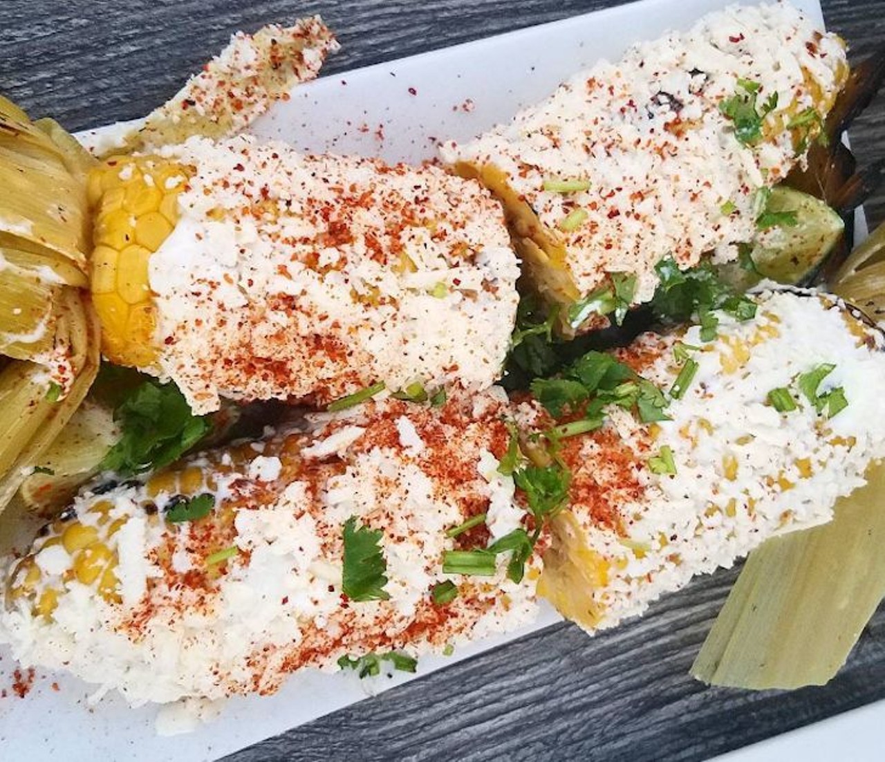 Must Try: Mexican Street Corn 
Photo via chefhollywog/Instagram