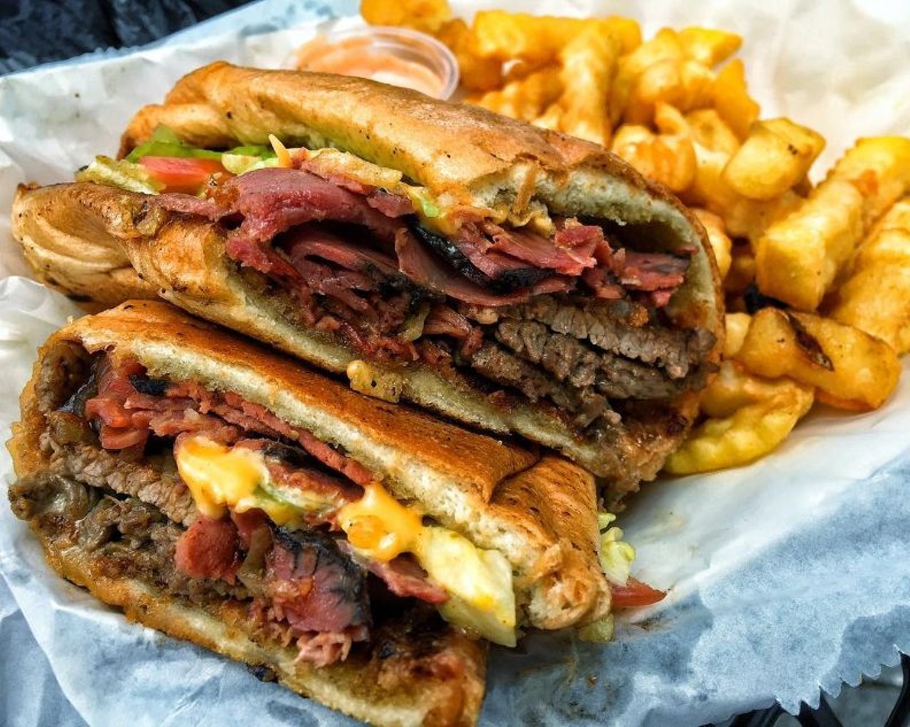 What we recommend: tripleta 
Instead of one meat, why not have three? A sandwich with ham, pastrami, steak, and the delicious sauces that make this a Puerto Rican favorite. This flavorful sandwich will fill you up.
Photo via jpknight/Instagram
