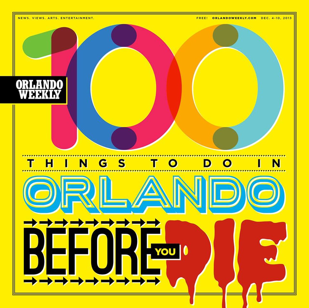 100 things to do in Orlando before you die